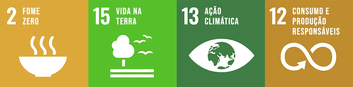 objectivos da onu que estão a ser trabalhados no programa nerthus: 2 - fome zero, 15 - vida na terra, 13 - ação climática, 12 - consumo e produção responsáveis