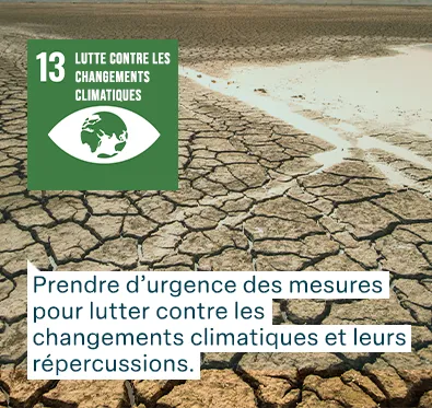 Prendre d’urgence des mesures pour lutter contre les changements climatiques et leurs répercussions.