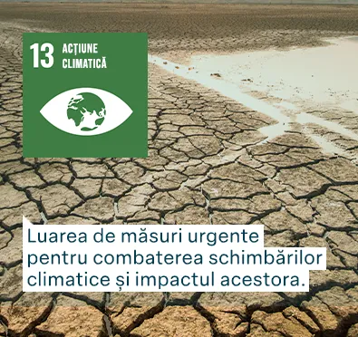 Luarea de măsuri urgente pentru combaterea schimbărilor climatice și impactul acestora.