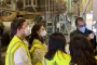 Students from técnico visiting ascenza plant